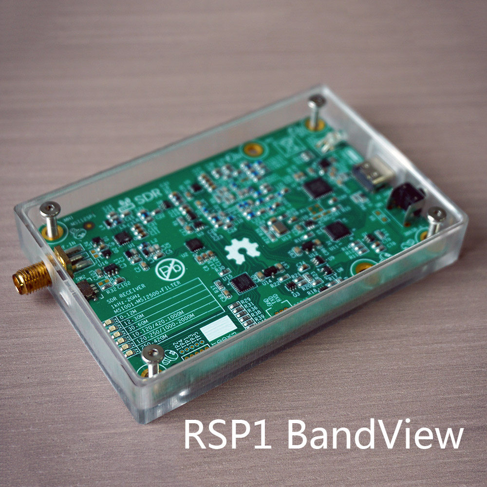 RSP1 BandView 10KHz-2GHz 频段显示全波段软件无线电SDR接收机 - 图0