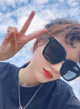 明星同款高级感大框太阳镜