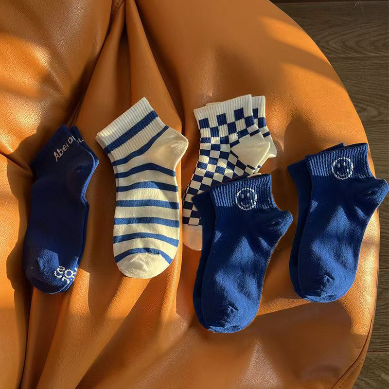 33棉袜铺可爱小清晰棉短袜船袜中筒袜夏季男女款防臭吸汗透气