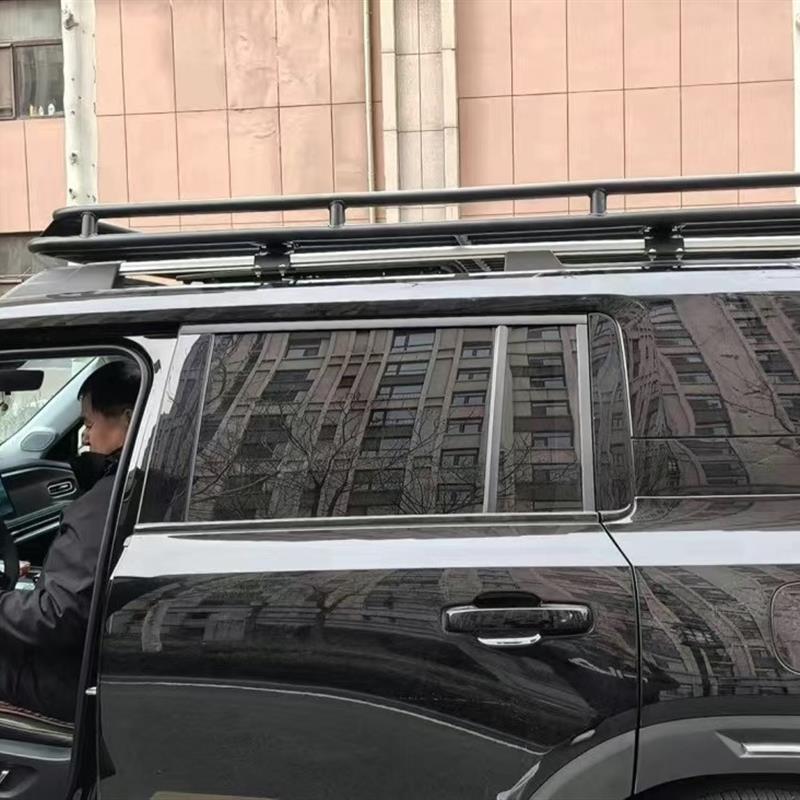 北京BJ30专用车顶行李框BJ30专用车顶行李架爬梯货架旅行架改装 - 图1