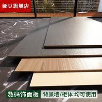 Eco-plate lacquered plate finish plate wood finishing multi-laminate melamine integral cabinet wardrobe custom furnishing plate