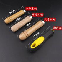 Flat Frustration Knife Wood Handle Knife Handle Hard Wood Comfort Inhorn With Small Handle Wood Handle Filing Knife Bicolor Kitchenware 8 Inch