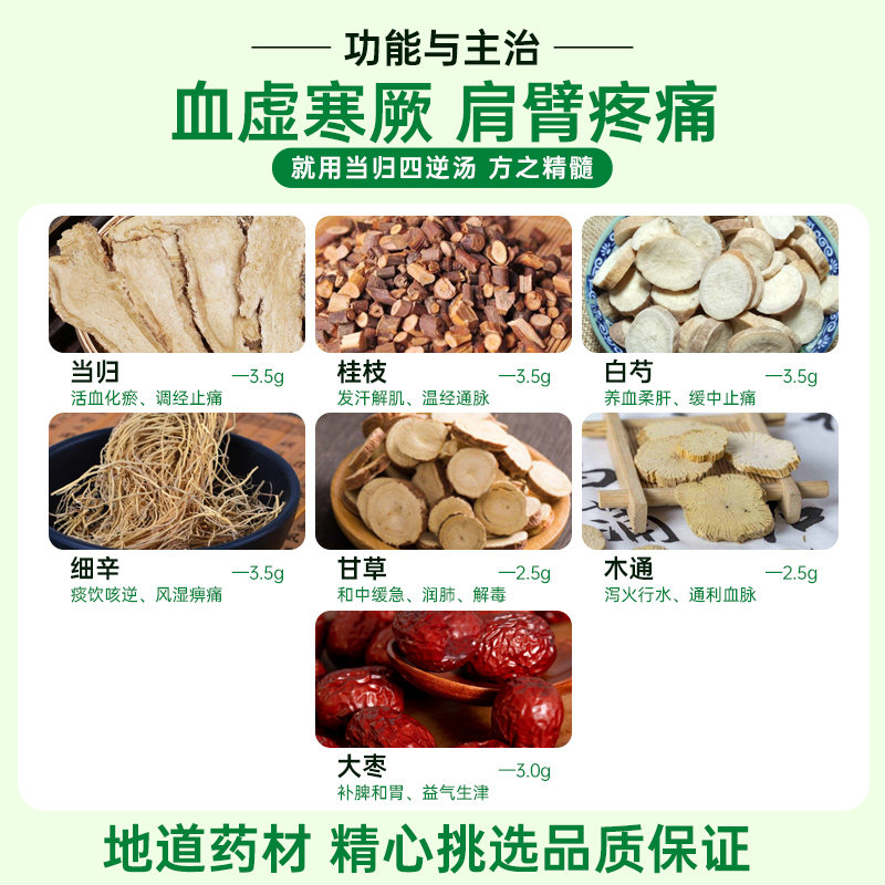 【组合装】科达制药当归四逆汤颗粒中成药倪海厦阳气不足四肢冰凉