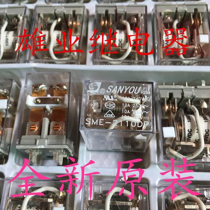 SME-2110DP 100/110VDC 三友继电器 HF13F 110-2Z2 全新原装8脚 - 图0