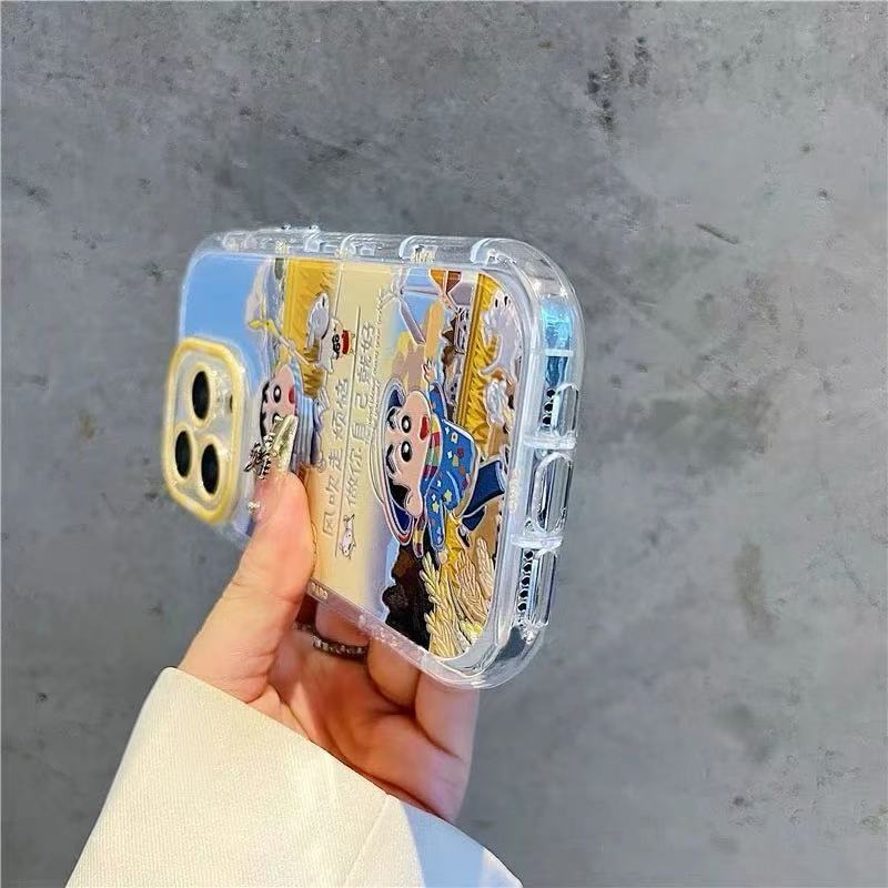 稻田可爱小新适用于vivoX300手机壳x200prox100ultra保护套S30S20S19PRO软S18e/17/16/12女X90s/80/70/60狐尾 - 图2