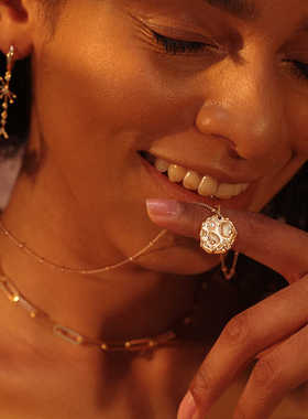 精致盗墓笔记生日礼物涂鸦项链