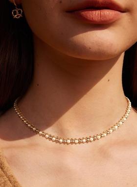 原创设计珍珠锁骨链2024新款