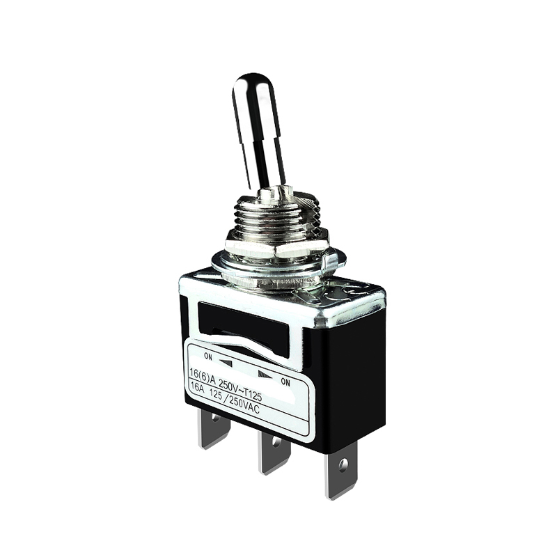 钮子开关2档3档防误碰自锁保持开关3脚6脚摇臂摇头拉拨式电源开关 - 图3