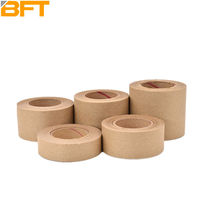 Befu wet water kraft paper adhesive tape wet water adhesive tape carton seal i.e. stick water soluble adhesive tape 36mm wide * 30 m
