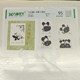 T106 Panda Stamp Authentic JT Set Sheetlet