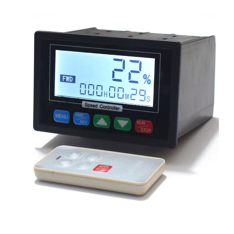 PWM直流电机调速器 限位 双速 定时 自动正反10V-55 智能无线摇控 - 图2