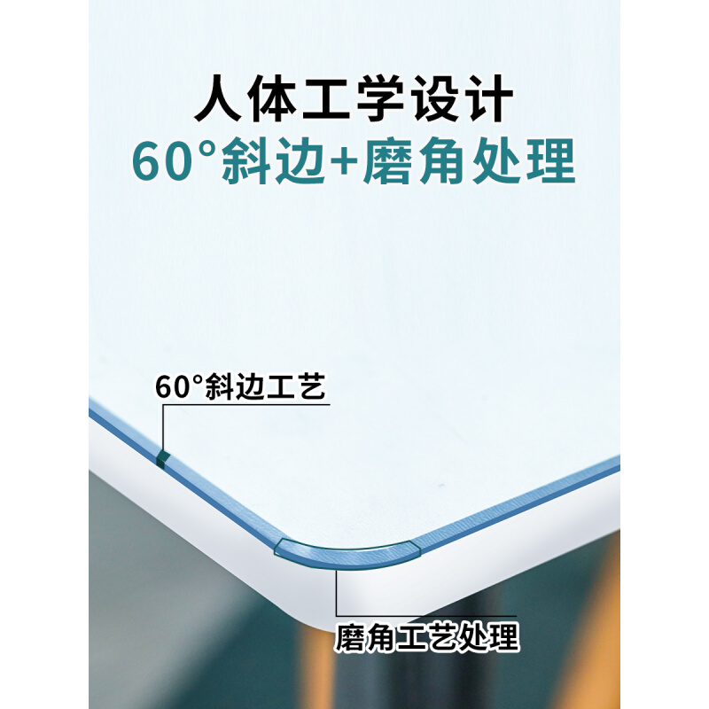 新款IKER软玻璃PVC圆桌布防水防油防烫免洗台布餐桌透明桌垫桌面