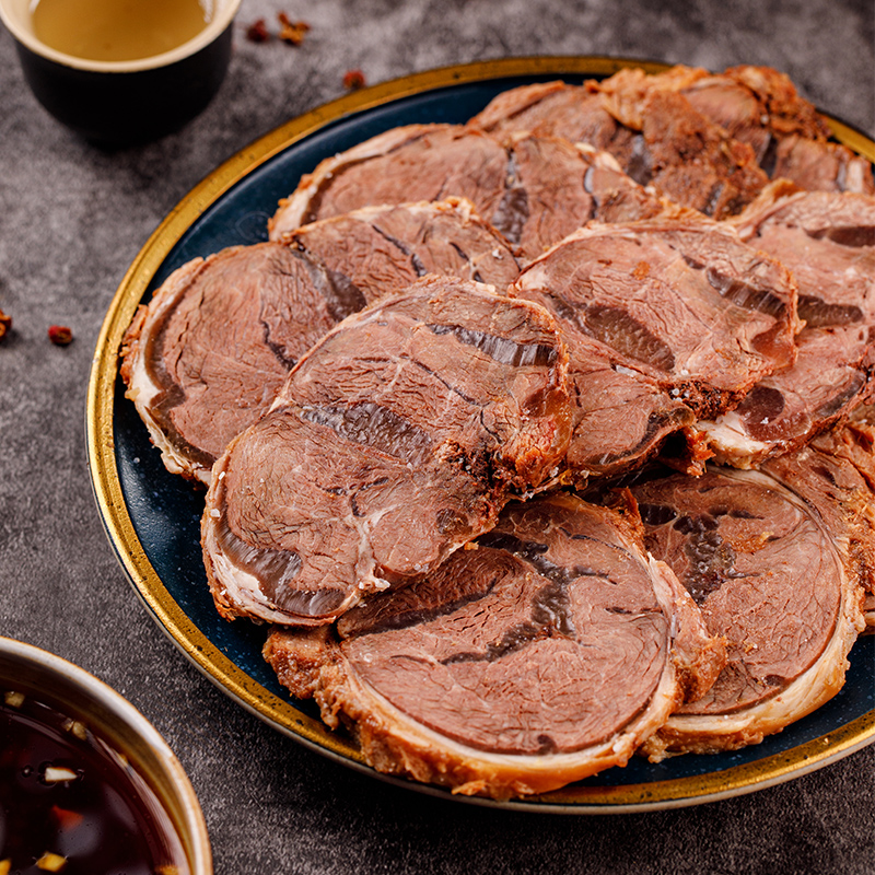 内蒙古特产酱牛肉熟食真空小包装草原五香卤牛肉冷吃开袋即食健身 - 图1