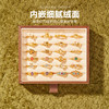 Solid wood jewelry storage box, large capacity, exquisite and luxurious