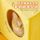 Felt tunnel cat nest with scratchable and playable double-layer climbing frame