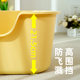 Extra large anti-splash open cat litter box