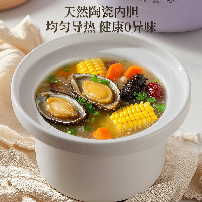陶瓷电炖锅多功能家用全自动煲汤炖汤煮粥专用不溢锅电汤锅养生锅,淘宝优惠券,粉丝福利购,淘宝优惠卷