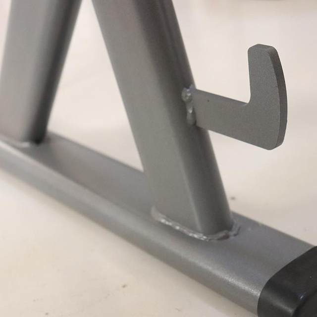 Double-layer dumbbell rack commercial household storage fixed dumbbell placement rack barbell plate rack fitness equipment manufacturer supply