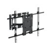 Hot selling 32-100 inch thickened telescopic rotating retractable built-in LCD TV bracket bracket wall hanging ready-made manufacturer