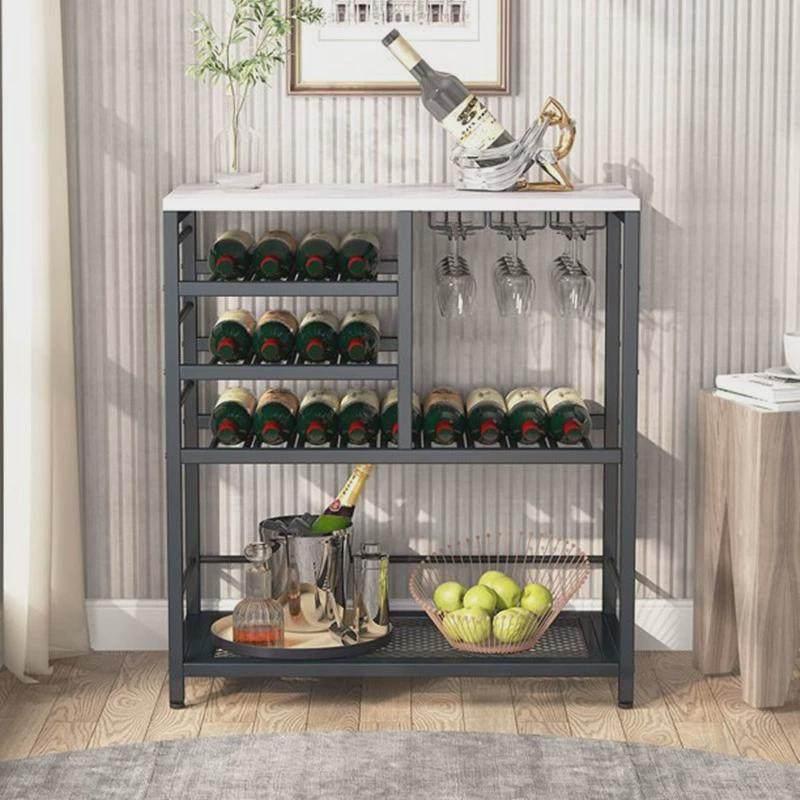 美式红酒架铁艺落地酒架摆件客厅葡萄酒展示架置物架悬挂高脚杯架,淘宝优惠券,粉丝福利购,淘宝优惠卷