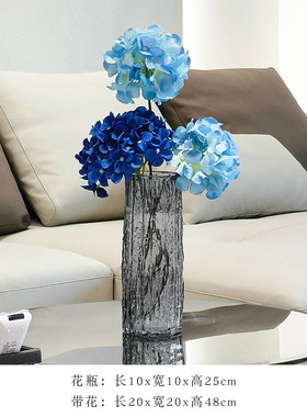 ins侘寂陶瓷花瓶摆件风白色简约装饰干花客厅桌面素烧插花花器