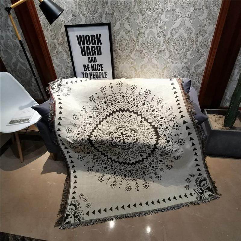 53NOF9D波西米亚民族风沙发毯床上盖毯休闲毯复古挂毯印第安民宿,淘宝优惠券,粉丝福利购,淘宝优惠卷