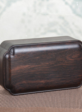 厂家货源紫光檀红木雕刻整料铜扣中式复古首饰盒收纳盒