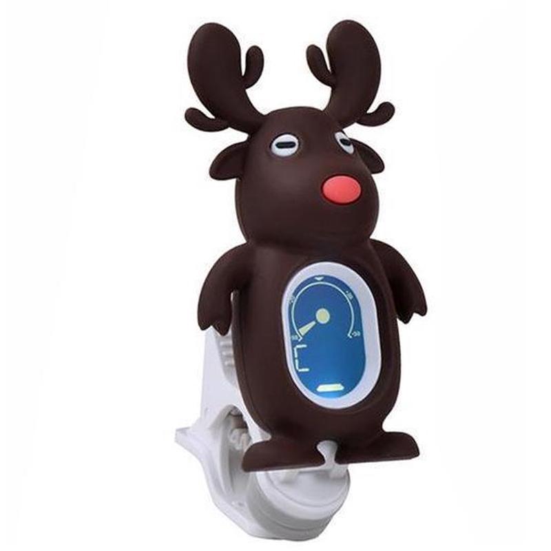 卡通音民谣吉他尤克里里贝司小提琴十二平均律夹式校调音器器 - 图3