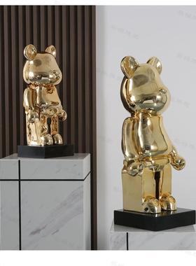 酒店大堂抽象人物模型雕塑售楼处创意桌面树脂摆件客厅装饰品