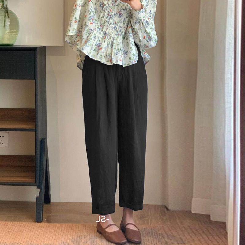 孕妇奶奶九分春秋季新款外穿托腹宽松休闲粉色萝卜裤,淘宝优惠券,粉丝福利购,淘宝优惠卷