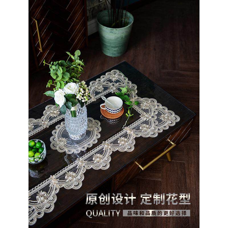 桌面软玻璃pvc蕾丝桌布防水防油免洗茶几透明垫防烫水晶板餐桌垫,淘宝优惠券,粉丝福利购,淘宝优惠卷