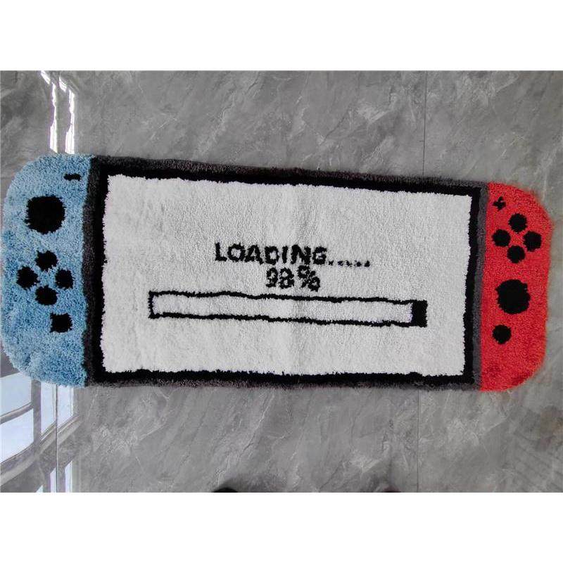 NS游戏机地毯switch客厅地毯家用卧室床边毯吸水防滑茶几毯卡通毯,淘宝优惠券,粉丝福利购,淘宝优惠卷