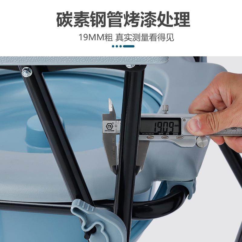 老年人折叠碳钢坐便椅孕妇移动马桶式如厕椅腿脚不便护理凳子家用,淘宝优惠券,粉丝福利购,淘宝优惠卷