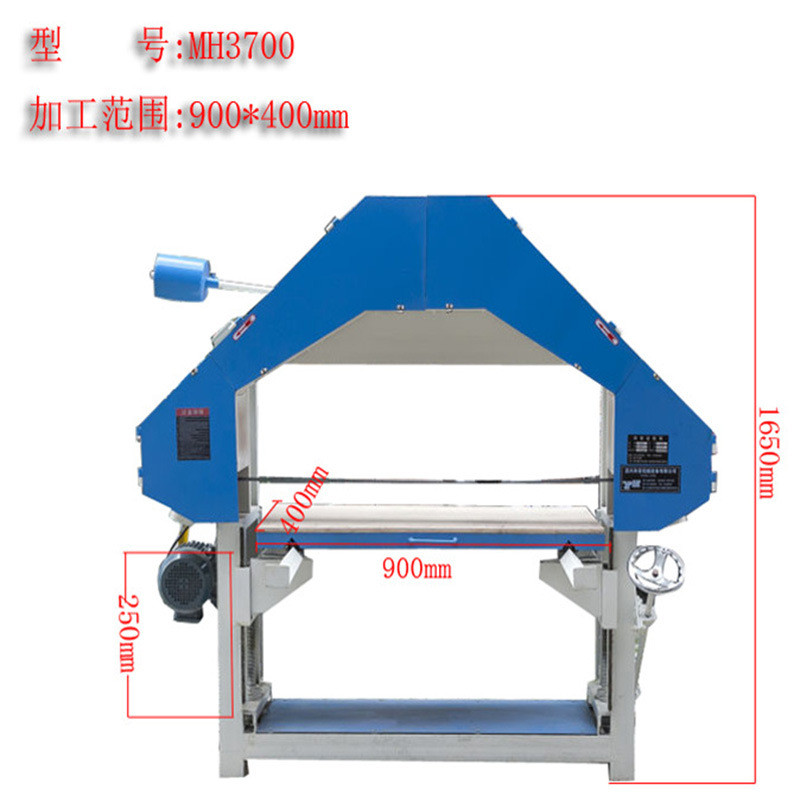 Metal chassis wire drawing machine Stainless steel wire drawing Aluminum alloy solder joint grinding aluminum metal surface grinding belt machine