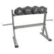 Double-layer dumbbell rack commercial household storage fixed dumbbell placement rack barbell plate rack fitness equipment manufacturer supply