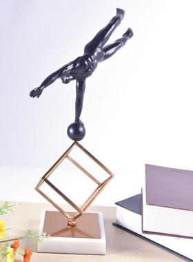 现代简约个性店内创意家具家庭装饰品大厅玄关茶几摆设办公室摆件