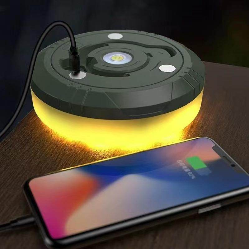 氛围灯露营灯串户外多功能LED夜灯野营帐篷灯卷尺收纳七彩串灯,淘宝优惠券,粉丝福利购,淘宝优惠卷