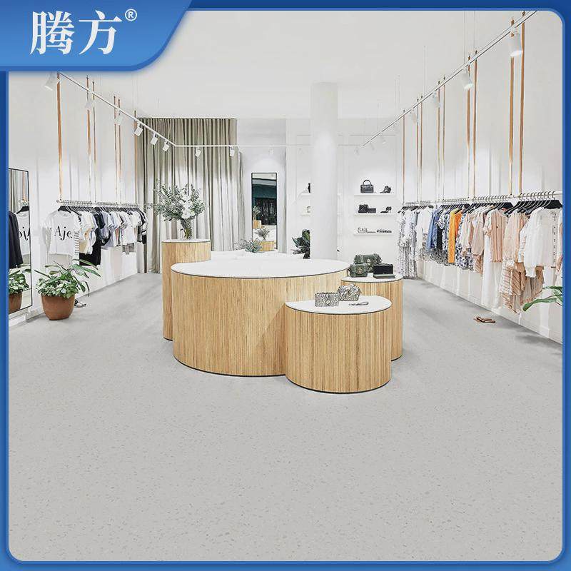 生产PVC塑胶地板仿水磨石地胶耐磨防滑环保卷材PVC塑胶地板,淘宝优惠券,粉丝福利购,淘宝优惠卷