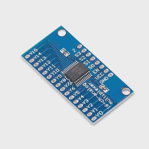 【麦德斯】CD74HC4067模块 16通道模拟数字多路复用器 开关选择器 - 图0