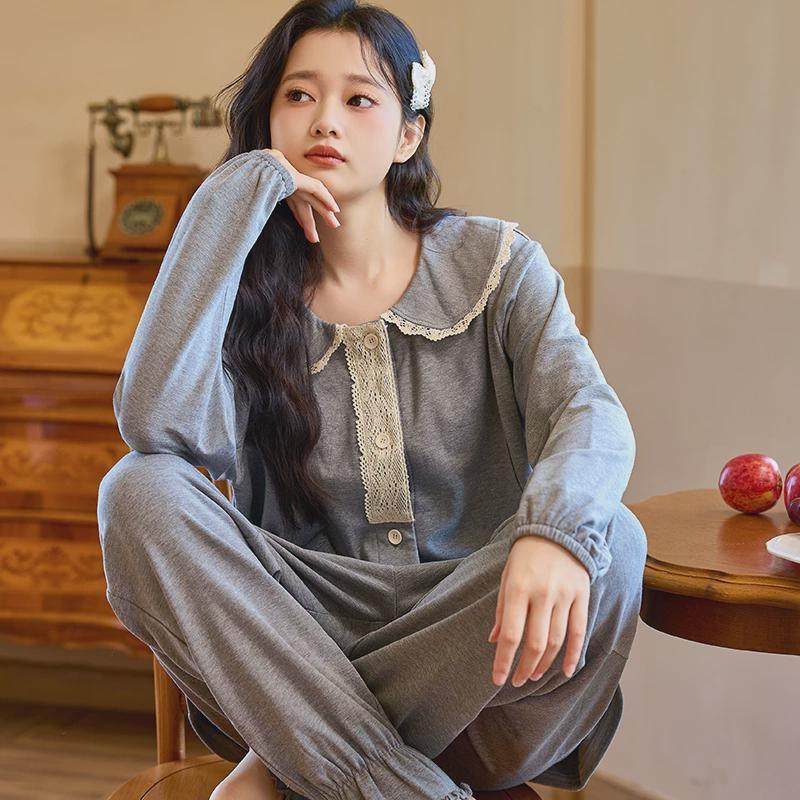 珈莹艾月子服秋冬产后磨毛哺乳居服怀孕期春秋待产喂奶孕妇睡衣,淘宝优惠券,粉丝福利购,淘宝优惠卷