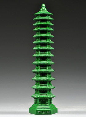 黑檀木雕刻13层文昌塔办公室木头文昌塔十三层家居客厅摆件装饰品