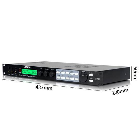 Lion Professional Music Effector Tianqin No. 5 Karaoke Prestage Digital Tuner Microphone Anti-Howling Reverberator