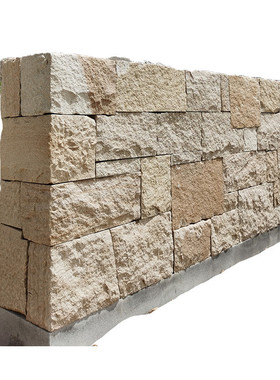 柏坡黄石墙柏坡民宿地铺石庭院别墅凰源头厂家