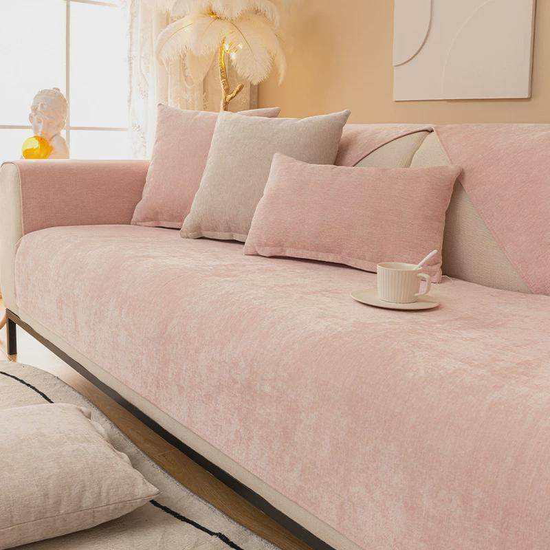 小清新简约防滑ins风少女心纯色沙发垫四季通用坐垫子套罩盖新款,淘宝优惠券,粉丝福利购,淘宝优惠卷