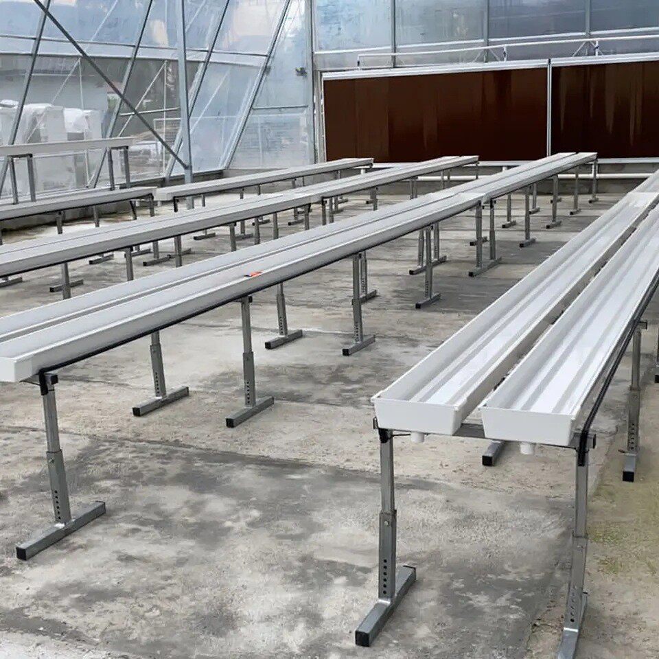 批发梯形立体草莓基质栽培槽温室水培pvc蔬菜槽草莓立体种植槽,淘宝优惠券,粉丝福利购,淘宝优惠卷