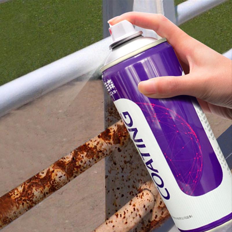 金属防锈漆厂家直供金属钢结构翻新改色防锈油漆手摇修补自喷漆 - 图2