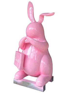 雕塑玻璃钢雕塑摆件玻璃钢动物户外商业美陈摆件玻璃钢卡通雕塑