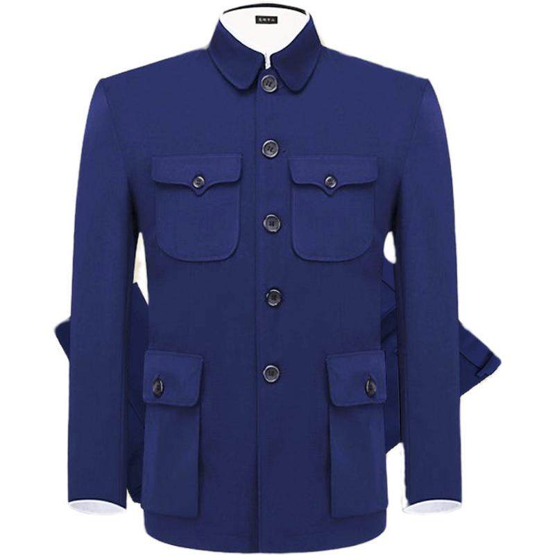 中山装男中老年套装春秋老年爸爸爷爷装老年人中山服,淘宝优惠券,粉丝福利购,淘宝优惠卷