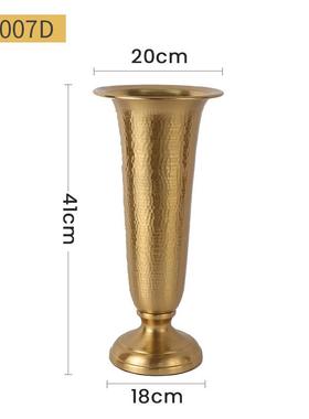 金属摆件家居摆件工艺品四件套电镀拉丝轻奢家居装饰品客厅