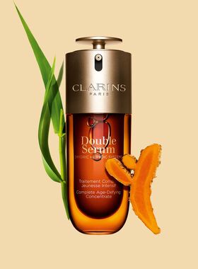 【保税发货】Clarins/娇韵诗第九代黄金双萃赋活精华50ml75ml双支